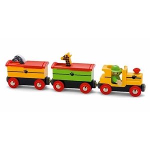 Safari Train with Pop-Up Wagons