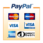 Pay Easily Using Any Major Card with Paypal