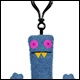 Uglydoll Keychain - Fea Bea Blue