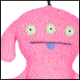 Uglydoll Keychain - Peaco