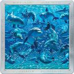 3D Mega Magna Puzzle - Dolphins